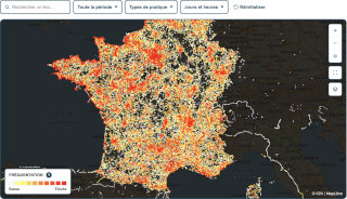 Fréquentation des sentiers